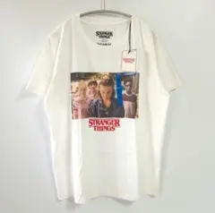 公式 未使用 XXLサイズ ストレンジャーシングス Tシャツ ホワイト