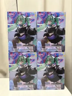 初音ミク FIGURIZMα Punk フィギュア 4個セット