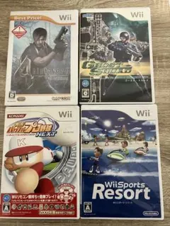 Wii ゲーム4本セット