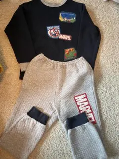 MARVEL キッズ キルトパジャマ 上下セットのサムネイル