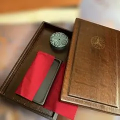 木製 書道用具 ❣️新品未使用　漢字刻印付き
