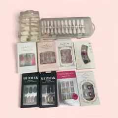 ネイルチップセット 10点　つけ爪　ギャルネイル　y2k 小花柄