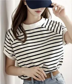 クラシカルエルフ 100%USAコットン モックネックラグランTシャツのサムネイル