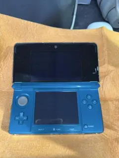 美品　ニンテンドー3DS アクアブルー　本体・タッチペン・保護ケース付き