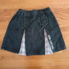 JENNI LOVE GIRL ♡パンツ付き黒スカート150