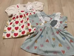 ベビー　キッズ　バースデイ　フタフタ　Tシャツ　ブラウス　100