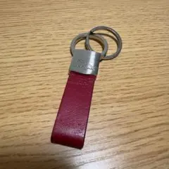 【希少】ジャガー公式 レザーループ キーホルダー