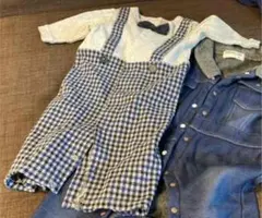 COMME CA ISM (コムサイズム) フォーマルロンパース ネクタイ付き