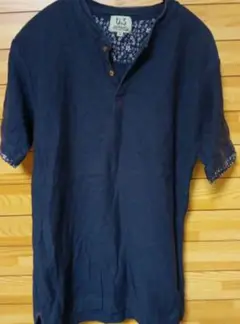 U.S. NAVAL M ネイビー ヘンリーネック Tシャツ　 サイズM