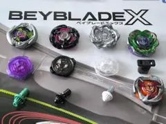 ベイブレードX　3on3デッキ＋おまけブレード２種まとめ売り サムライセイバー他