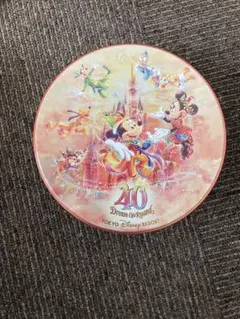 【缶のみ】東京ディズニーリゾート40周年　限定チョコレート缶　空缶