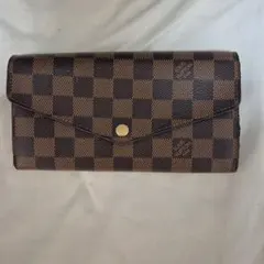 ルイヴィトン ポルトフォイユ アレクサンドラ ダミエ 三つ折り財布