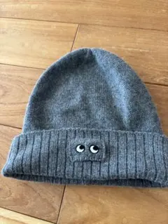 ユニクロ　アニヤハインドマーチ　カシミアニットビーニー