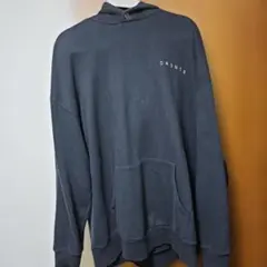 CRONOS ブラック フード付きパーカー