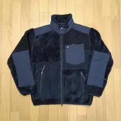 美品 ユニクロ × エンジニアードガーメンツ ボア フリースジャケット S 黒