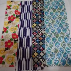 綿素材　半襟4枚セット