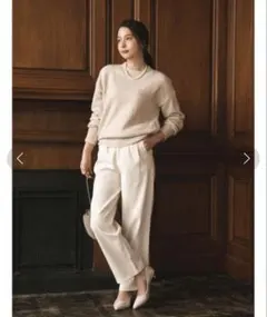 fifth コーデュロイタックストレートパンツ