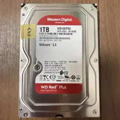 WD Red Plus 3.5インチ HDD 1TB WD10EFRX ②のサムネイル