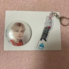 大和田歩夢　アクリルキーホルダー・缶バッジセット