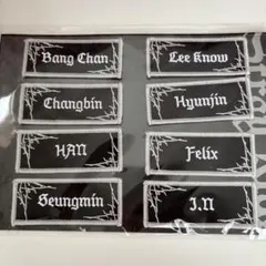 Straykids スキズ ワッペン アプグレ dominATE