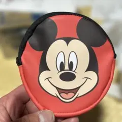 ミッキーマウス 円形ポーチ