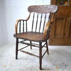 イギリス アンティーク家具 ウィンザーチェア 1930年頃 英国製 128B3