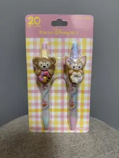 ダッフィー &フレンズ　20周年 　ダッフィー 　リーナベル 　ボールペン