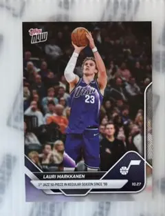 Lauri Markkanen Topps Now カード
