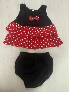 ディズニー ミニーマウス上下セット 80cm