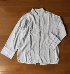 ※値下済み※ TICCA スタンドカラーシャツ london stripeのサムネイル