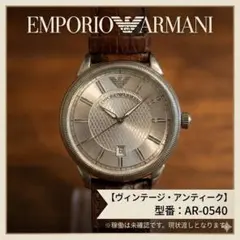 EMPORIO ARMANI 腕時計 AR-0540 稼働未確認 ジャンク品のサムネイル