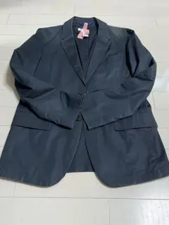 値下げ　ポールスミス　綿、ポリ混紡　ネイビージャケット　Lサイズ