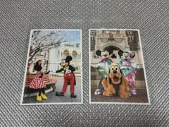 ディズニー　ポストカード