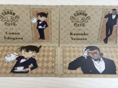 名探偵コナンカフェ　 江戸川コナン　大和敢助 ポストカード