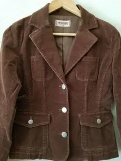 コーデュロイジャケット テーラードジャケット