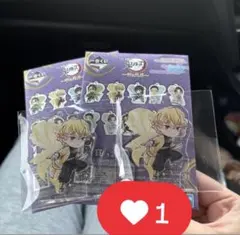 鬼滅の刃一番くじ　F賞善逸アクキー2個セット