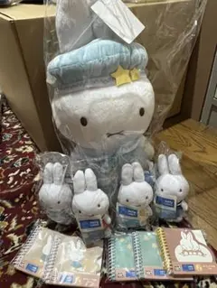 ミッフィー　タイトーくじ　A賞　D賞（紺色、水色、赤色、青色）f賞5