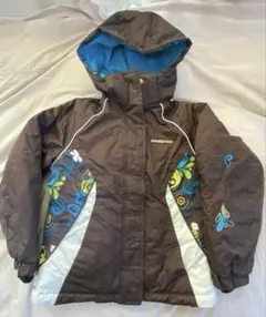 ZERO X POSUR キッズ用スキージャケットブラウン