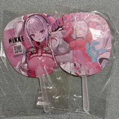 東京ゲームショウ アリス うちわ 勝利の女神 NIKKE ニケ 2枚セット