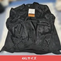 【4XLサイズ】ByFshow 長袖 ブラウス ブラック
