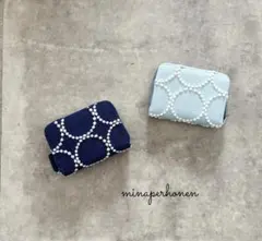 ミナペルホネン　minaperhonen 財布　コンパクト財布　タンバリン