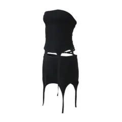 Theredthread S garter bare shorts set