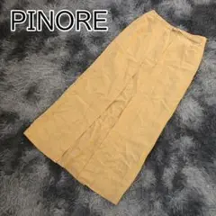 PINORE レディース ラップスカート風 ベージュ FREE SIZEのサムネイル
