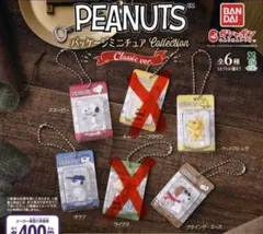 PEANUTS スヌーピーパッケージミニチュアコレクション