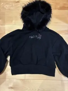 Hello Kitty フード付きショート丈パーカー 130サイズ