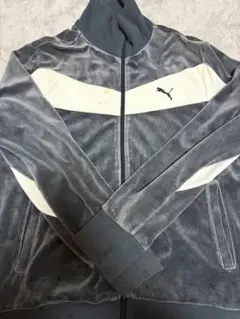 PUMA ベロアジップパーカー
