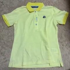 Black&White イエロー ポロシャツ 半袖