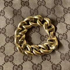 ブレスレット４　ゴールド　GOLD bracelet 金メッキ　gp gf 極太