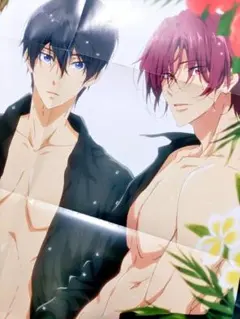 Free! ビッグポスターセット 七瀬遥 松岡凛 橘真琴