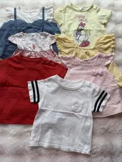 【女の子 80cm】夏服 7点まとめ売りセット（ディズニー・デイジー他）